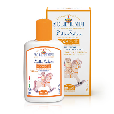 HELAN LATTE SOLARE BIMBI SPF 50+