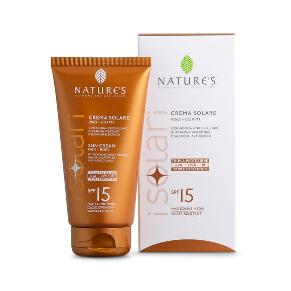 NATURES CREMA SOLARE SPF15