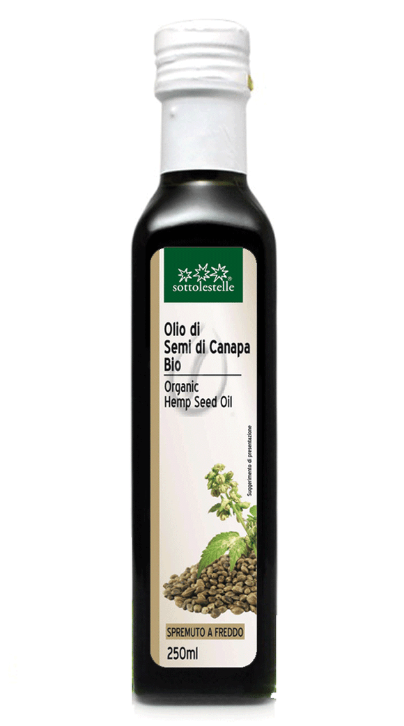 OLIO DI SEMI DI CANAPA SOTTOLESTELLE 250ML