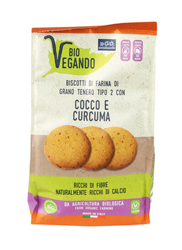 BISCOTTI CON COCCO E CURCUMA 250G