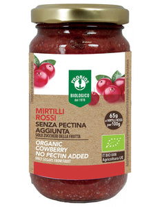 COMPOSTA MIRTILLI ROSSI S/PECTINA 220G