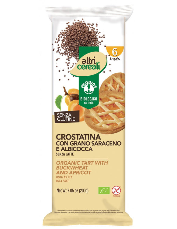 CROSTATINA GRANO SARACENO ALBICOCCA 6X33G