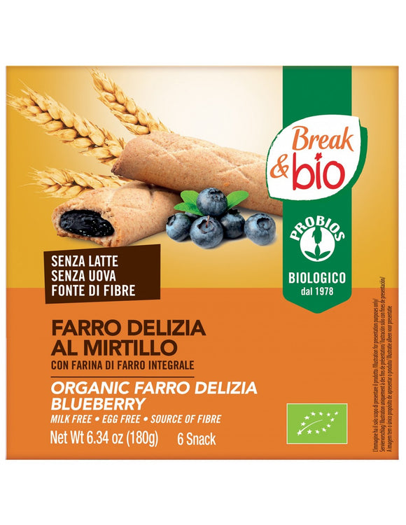 FARRO DELIZIA MIRTILLO 6X30G