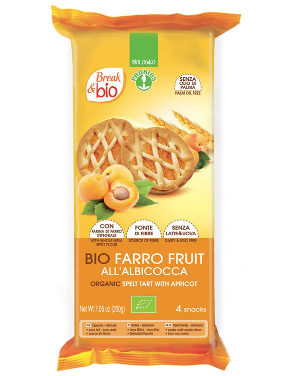 FARRO FRUIT ALBICOCCA 4X50G