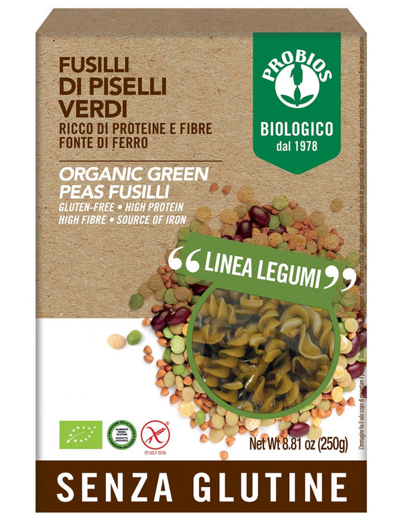 FUSILLI PISELLI VERDI 250G PROBIOS