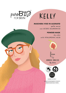 MASCHERA VISO ALGINATO KELLY PURO BIO