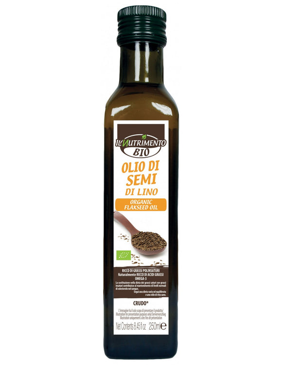 OLIO DI SEMI DI LINO 250ML