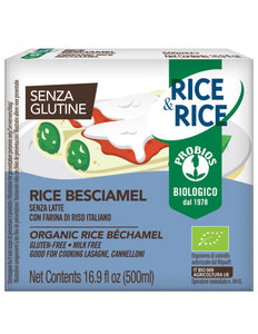 BESCIAMELLA DI RISO VEGETALE 500ML