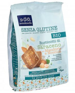 RUSTICOTTI DI GRANO SARACENO CON MANDORLE E NOCCIOLE SG