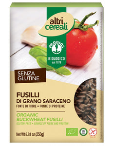 FUSILLI DI GRANO SARACENO 250G SENZA GLUTINE PROBIOS