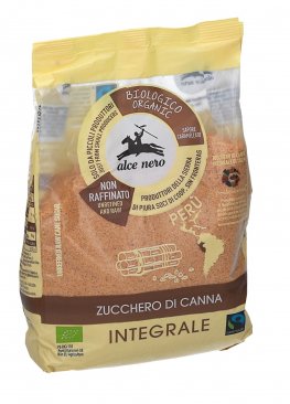 ZUCCHERO INTEGRALE DI CANNA 500G ALCE NERO